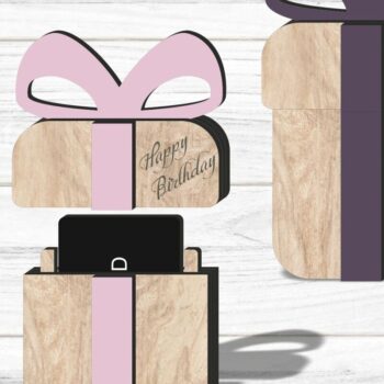 Intra απο ξύλο plywood Χρώμα wenge 3mm-4mm πάχος - Κάτοχος δωροκάρτας Χρόνια πολλά Δίασταση 30x20 cm INTRAFABR-13121056 - Image 1