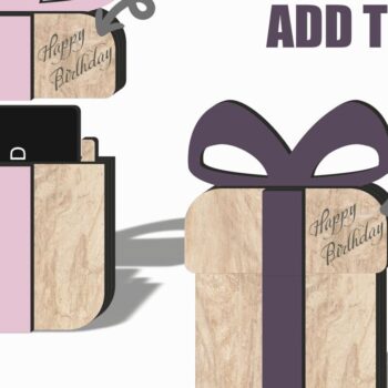 Intra απο ξύλο plywood Χρώμα wenge 3mm-4mm πάχος - Κάτοχος δωροκάρτας Χρόνια πολλά Δίασταση 30x20 cm INTRAFABR-13121056 - Image 2