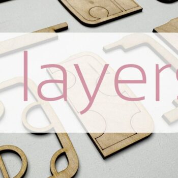 Intra απο ξύλο plywood  Χρώμα wenge 3mm-4mm πάχος - Κάτοχος δωροκάρτας κοπής με λέιζερ Δίασταση 20x20 cm INTRAFABR-27485629 - Image 4