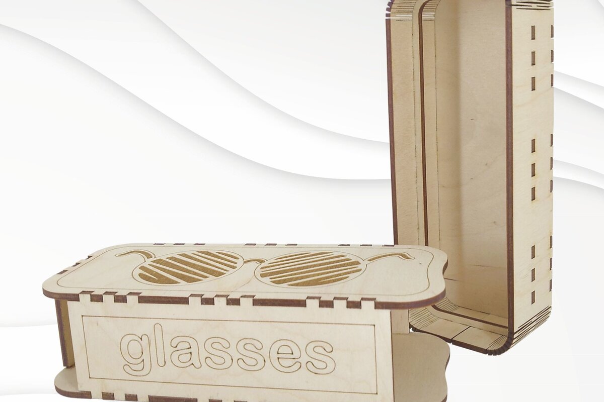 Intra απο ξύλο plywood  Χρώμα wenge 3mm-4mm πάχος - Θήκη δώρου για γυαλιά, με λέιζερ. Δίασταση 163x67 cm INTRAFABR-106401807