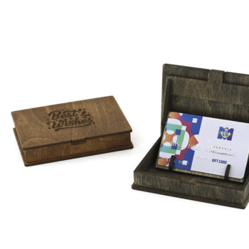 Intra απο ξύλο plywood Χρώμα wenge 3mm-4mm πάχος - Δώρο, Κουτί πιστωτικής κάρτας. κοπής με λέιζερ Δίασταση 37x2 cm INTRAFABR-118881481 - Image 1