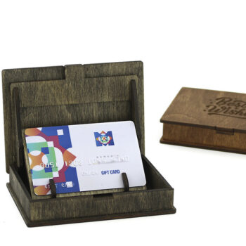 Intra απο ξύλο plywood Χρώμα wenge 3mm-4mm πάχος - Δώρο, Κουτί πιστωτικής κάρτας. κοπής με λέιζερ Δίασταση 37x2 cm INTRAFABR-118881481 - Image 7