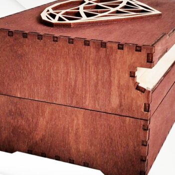 Intra απο ξύλο plywood  Χρώμα wenge 3mm-4mm πάχος - Διαμαντένιο μοτίβο κοσμημάτων δώρου Δίασταση 89x166 cm INTRAFABR-122556500 - Image 3