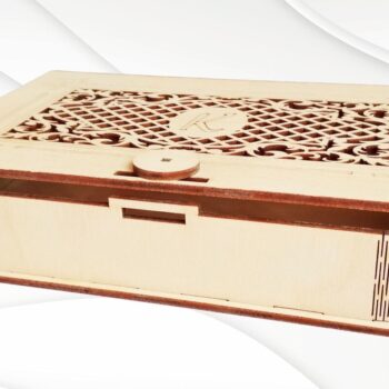 Intra απο ξύλο plywood  Χρώμα wenge 3mm-4mm πάχος - Κουτί κοσμημάτων δώρου, Design . Δίασταση 196x144 cm INTRAFABR-122556961 - Image 3