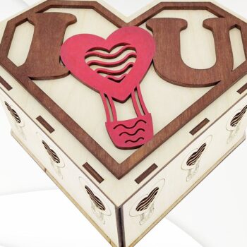 Intra απο ξύλο plywood Χρώμα wenge 3mm-4mm πάχος - Κουτί κοσμημάτων δώρου Δίασταση 193x171 cm INTRAFABR-34777160 - Image 2