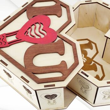 Intra απο ξύλο plywood Χρώμα wenge 3mm-4mm πάχος - Κουτί κοσμημάτων δώρου Δίασταση 193x171 cm INTRAFABR-34777160 - Image 6