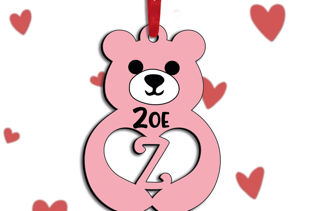 Intra απο ξύλο plywood  Χρώμα wenge 3mm-4mm πάχος - Δώρο Γράμμα Z Αλφάβητο Ημέρα του Αγίου Βαλεντίνου Δίασταση 20x20 cm INTRAFABR-31277776