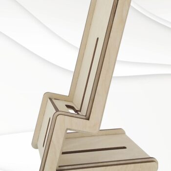 Intra απο ξύλο plywood  Χρώμα wenge 3mm-4mm πάχος - Βάση δώρου με λέιζερ Δίασταση 145x94 cm INTRAFABR-122251168 - Image 4