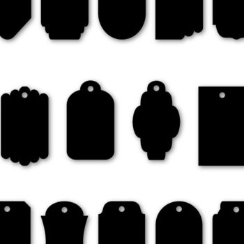 Intra απο ξύλο plywood  Χρώμα wenge 3mm-4mm πάχος - Ετικέτες δώρου πρότυπο χαρτί κοπής Δίασταση 30x20 cm INTRAFABR-122250963 - Image 2