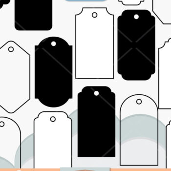 Intra απο ξύλο plywood  Χρώμα wenge 3mm-4mm πάχος - Ετικέτες δώρων Δίασταση 30x20 cm INTRAFABR-122251032 - Image 1