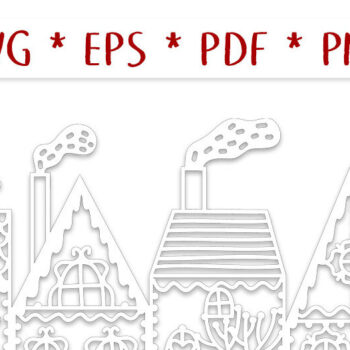 Intra απο ξύλο plywood  Χρώμα wenge 3mm-4mm πάχος - Αποκοπής Lantern House Gingerbread Δίασταση 5x11 cm INTRAFABR-116758725 - Image 2