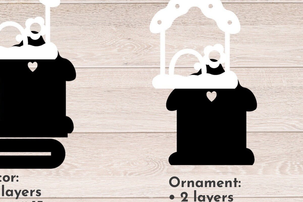 Intra απο ξύλο plywood  Χρώμα wenge 3mm-4mm πάχος - Gingerbread House Στολίδι, Οικογενειακό Όνομα Δίασταση 6x6 cm INTRAFABR-122527589