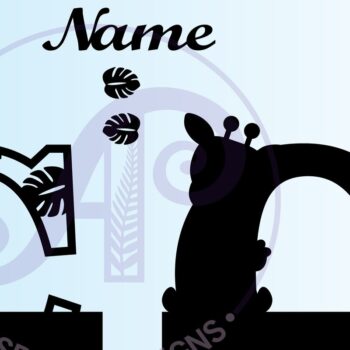 Intra απο ξύλο plywood Χρώμα wenge 3mm-4mm πάχος - Καμηλοπάρδαλη κεφαλαίο Γ Μονόγραμμα Δίασταση 30x20 cm INTRAFABR-121186604 - Image 2