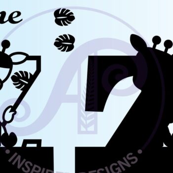 Intra απο ξύλο plywood  Χρώμα wenge 3mm-4mm πάχος - Μονόγραμμα με κεφαλαίο Z της καμηλοπάρδαλης Δίασταση 30x20 cm INTRAFABR-97180662 - Image 2