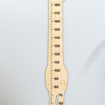 Intra απο ξύλο plywood Χρώμα wenge 3mm-4mm πάχος - Διάγραμμα ανάπτυξης καμηλοπάρδαλης, διάγραμμα ύψους Δίασταση 30x20 cm INTRAFABR-119733277 - Image 1