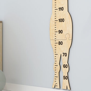 Intra απο ξύλο plywood Χρώμα wenge 3mm-4mm πάχος - Διάγραμμα ανάπτυξης καμηλοπάρδαλης, διάγραμμα ύψους Δίασταση 30x20 cm INTRAFABR-119733277 - Image 3