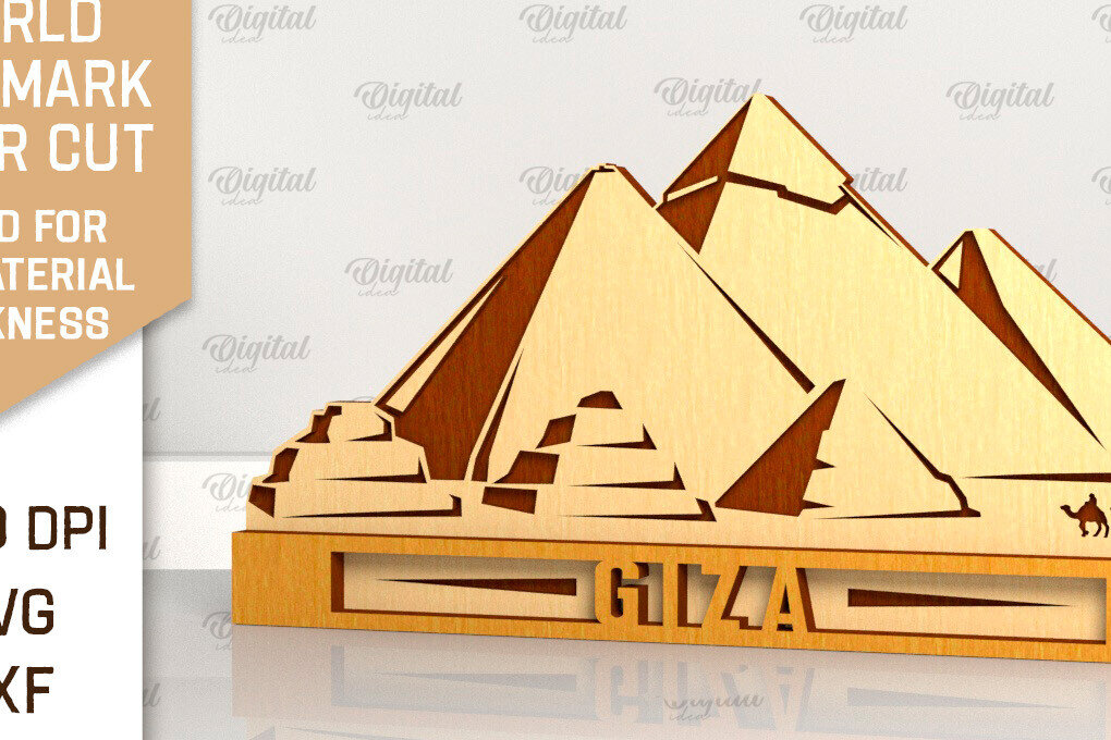 Intra απο ξύλο plywood  Χρώμα wenge 3mm-4mm πάχος - Giza Landmark Δίασταση 30x20 cm INTRAFABR-95234932