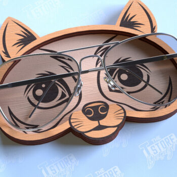 Intra απο ξύλο plywood  Χρώμα wenge 3mm-4mm πάχος - Πακέτο σχεδίασης θήκης γυαλιών Δίασταση 20x20 cm INTRAFABR-119965605 - Image 3