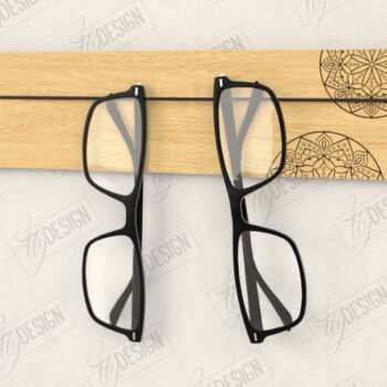 Intra απο ξύλο plywood Χρώμα wenge 3mm-4mm πάχος - Βάση γυαλιών |Βάση γυαλιών Δίασταση 20x20 cm INTRAFABR-120133639 - Image 1