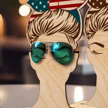 Intra απο ξύλο plywood Χρώμα wenge 3mm-4mm πάχος - Γυαλοθήκη | Messy Bun Bandana Δίασταση 30x20 cm INTRAFABR-95178390 - Image 5