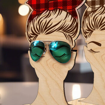 Intra απο ξύλο plywood Χρώμα wenge 3mm-4mm πάχος - Γυαλοθήκη | Messy Bun Bandana Δίασταση 30x20 cm INTRAFABR-95178390 - Image 7