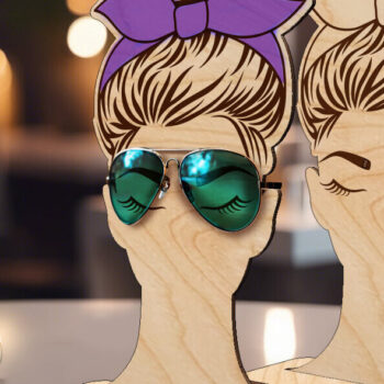 Intra απο ξύλο plywood Χρώμα wenge 3mm-4mm πάχος - Γυαλοθήκη | Messy Bun Bandana Δίασταση 30x20 cm INTRAFABR-95178390 - Image 8