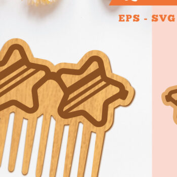 Intra απο ξύλο plywood  Χρώμα wenge 3mm-4mm πάχος - Γυαλιά Comb 3 Δίασταση 20x20 cm INTRAFABR-28901624 - Image 1