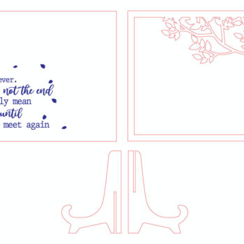 Intra απο ξύλο plywood Χρώμα wenge 3mm-4mm πάχος - Αναμνηστικό δώρο Glowforge Δίασταση 20x20 cm INTRAFABR-119076708 - Image 1