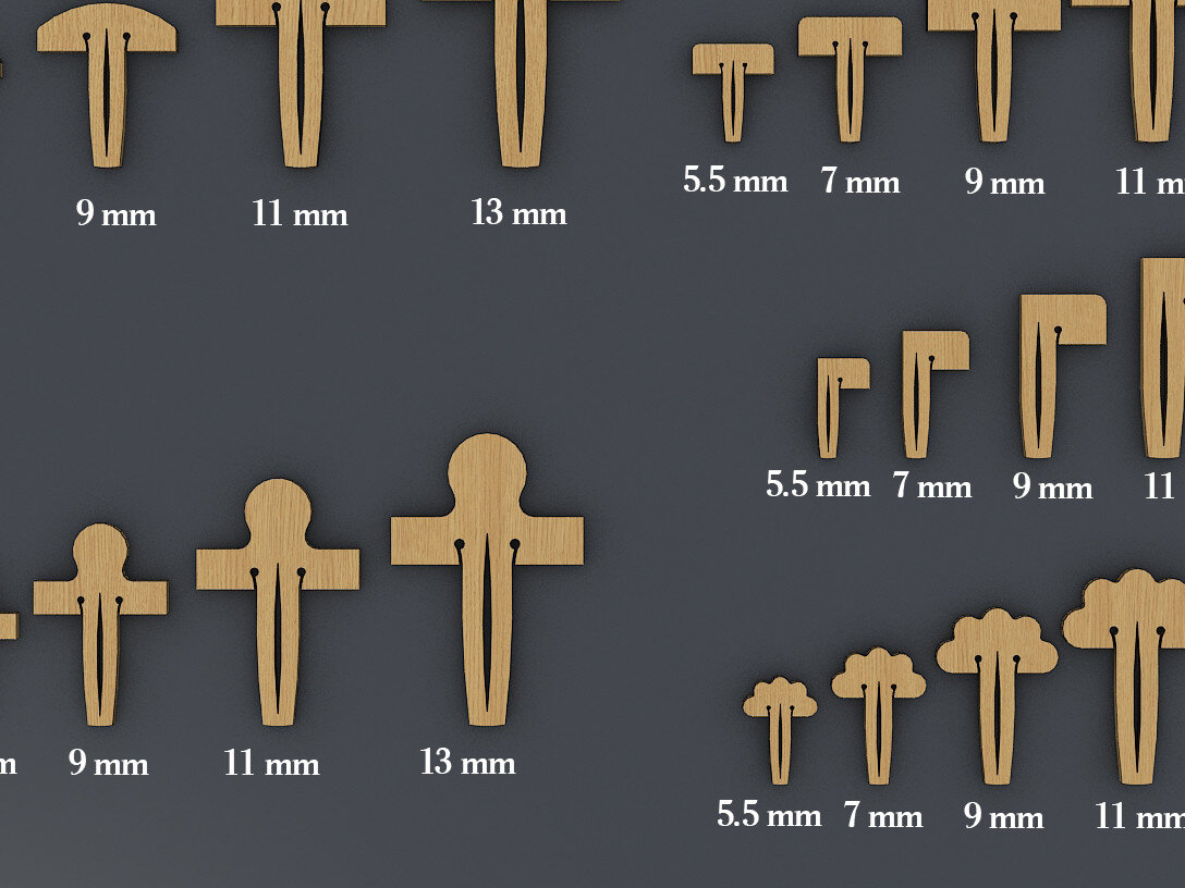 Intra απο ξύλο plywood  Χρώμα wenge 3mm-4mm πάχος - Καρφίτσα Glowforge / Καρφίτσα κηρήθρας Lightburn Δίασταση 30x20 cm INTRAFABR-119076785