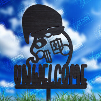 Intra απο ξύλο plywood Χρώμα wenge 3mm-4mm πάχος - Διακόσμηση Κήπου Gnome | Πάσσαλος κήπου Δίασταση 20x20 cm INTRAFABR-120175264 - Image 1