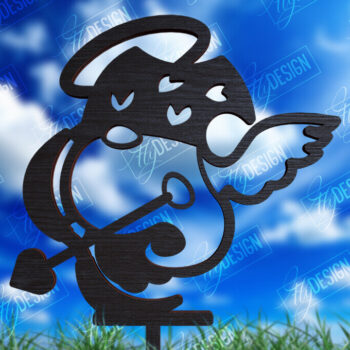 Intra απο ξύλο plywood Χρώμα wenge 3mm-4mm πάχος - Διακόσμηση Κήπου Gnome | Πάσσαλος κήπου Δίασταση 20x20 cm INTRAFABR-118948319 - Image 1