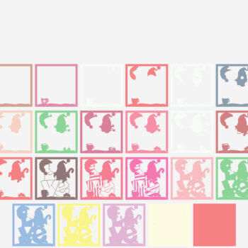 Intra απο ξύλο plywood Χρώμα wenge 3mm-4mm πάχος - Gnome Happy Valentine Shadow Box Δίασταση 20x20 cm INTRAFABR-116486986 - Image 4