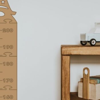 Intra απο ξύλο plywood Χρώμα wenge 3mm-4mm πάχος - Διάγραμμα ανάπτυξης ύψους Gnome, Χάρακας ανάπτυξης Δίασταση 30x20 cm INTRAFABR-119952606 - Image 4