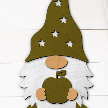 Intra απο ξύλο plywood Χρώμα wenge 3mm-4mm πάχος - Διακοσμητικό κομμένο με στρώσεις Gnome Δίασταση 34x7 cm INTRAFABR-95106059 - Image 1