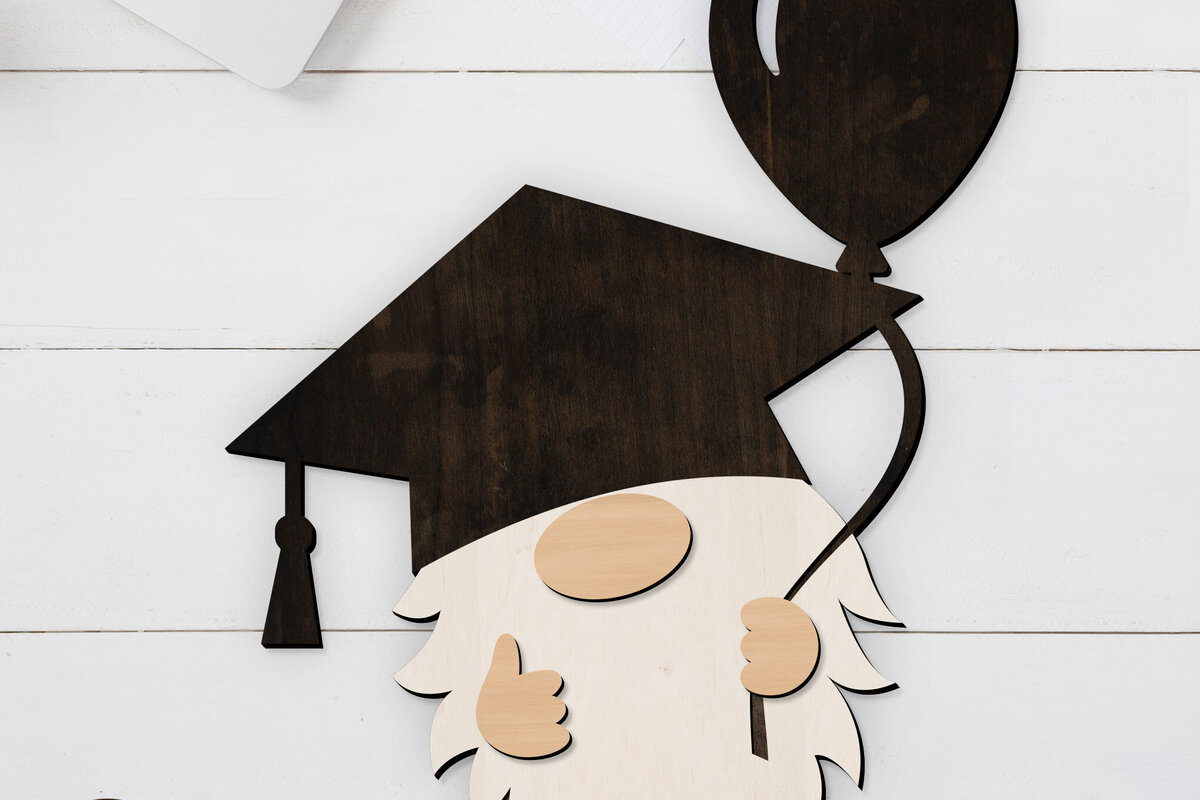 Intra απο ξύλο plywood  Χρώμα wenge 3mm-4mm πάχος - Πρότυπο κοπής λέιζερ με στρώματα Gnome Δίασταση 34x7 cm INTRAFABR-95106130