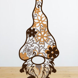 Intra απο ξύλο plywood  Χρώμα wenge 3mm-4mm πάχος - Πολυστρωματική διακόσμηση Gnome, Δίασταση 3x8 cm INTRAFABR-96129383