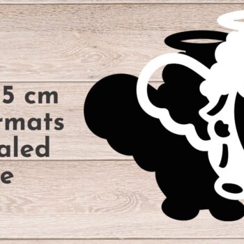 Intra απο ξύλο plywood Χρώμα wenge 3mm-4mm πάχος - Μπρελόκ Gnomes με λέιζερ, Φθινόπωρο Δίασταση 4x4 cm INTRAFABR-118024590 - Image 6