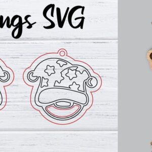 Intra απο ξύλο plywood  Χρώμα wenge 3mm-4mm πάχος - Σκουλαρίκια Gnomes Macrame | Μακραμέ Δίασταση 3x3 cm INTRAFABR-116817444