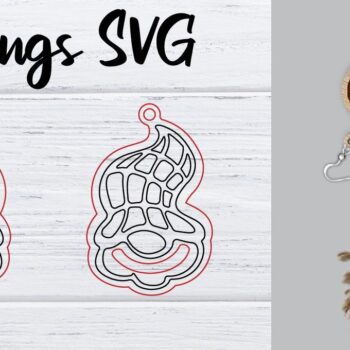 Intra απο ξύλο plywood Χρώμα wenge 3mm-4mm πάχος - Σκουλαρίκια Gnomes Macrame | Μακραμέ Δίασταση 3x3 cm INTRAFABR-116817446 - Image 1