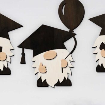 Intra απο ξύλο plywood  Χρώμα wenge 3mm-4mm πάχος - Πρότυπα πολυεπίπεδων διακοσμήσεων ΣΕΤ GROMES Δίασταση 34x7 cm INTRAFABR-121231608 - Image 1