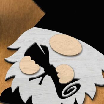 Intra απο ξύλο plywood  Χρώμα wenge 3mm-4mm πάχος - Πρότυπα πολυεπίπεδων διακοσμήσεων ΣΕΤ GROMES Δίασταση 34x7 cm INTRAFABR-121231608 - Image 7