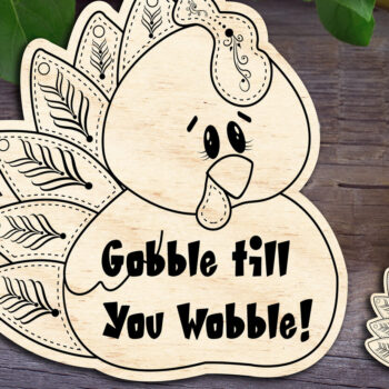 Intra απο ξύλο plywood Χρώμα wenge 3mm-4mm πάχος - Gobble Till You Wobble Τουρκία Δίασταση 20x20 cm INTRAFABR-120698932 - Image 1