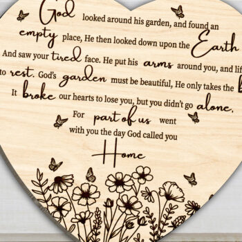 Intra απο ξύλο plywood Χρώμα wenge 3mm-4mm πάχος - God's Garden Stand Decor Δίασταση 20x20 cm INTRAFABR-94588477 - Image 2