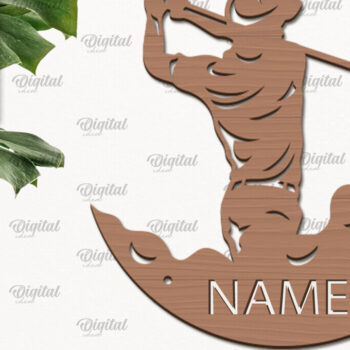 Intra απο ξύλο plywood Χρώμα wenge 3mm-4mm πάχος - Ξύλινη πινακίδα γκολφ Δίασταση 30x20 cm INTRAFABR-119662227 - Image 1