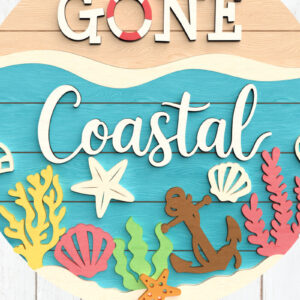 Intra απο ξύλο plywood  Χρώμα wenge 3mm-4mm πάχος - Πηγαίνετε παράκτια στρογγυλή πινακίδα Δίασταση 6x6 cm INTRAFABR-121186592