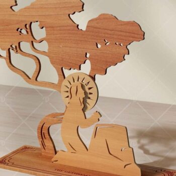 Intra απο ξύλο plywood Χρώμα wenge 3mm-4mm πάχος - Μεγάλη Παρασκευή Σετ 8 Δίασταση 40x50 cm INTRAFABR-93643236 - Image 6