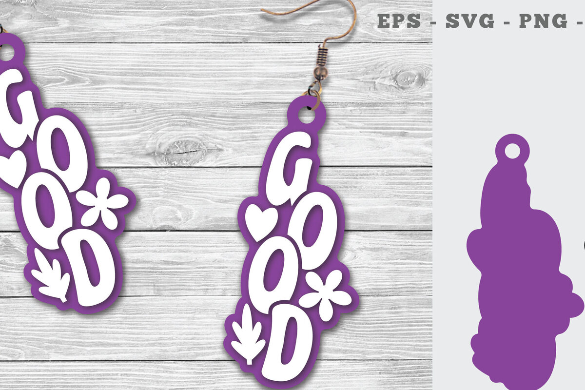 Intra απο ξύλο plywood  Χρώμα wenge 3mm-4mm πάχος - Καλά σκουλαρίκια Lasercut Δίασταση 3x3 cm INTRAFABR-93643532