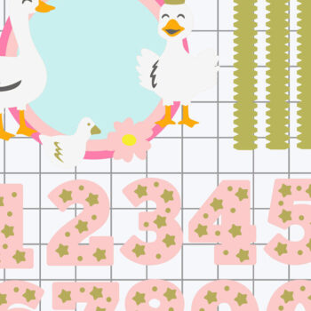 Intra απο ξύλο plywood Χρώμα wenge 3mm-4mm πάχος - Goose Cake Topper 3D Δίασταση 20x20 cm INTRAFABR-119248078 - Image 2