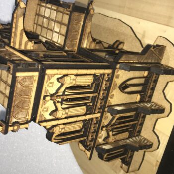 Intra απο ξύλο plywood Χρώμα wenge 3mm-4mm πάχος - Ερείπια Γοτθικού ναού ΜΕΡΟΣ 1 ΕΙΣΟΔΟΣ Δίασταση 130x230 cm INTRAFABR-119867687 - Image 10