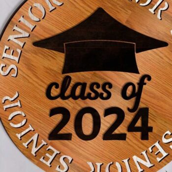 Intra απο ξύλο plywood Χρώμα wenge 3mm-4mm πάχος - Graduating 2024 Set, Multilayer Template Δίασταση 10x10 cm INTRAFABR-95732282 - Image 3